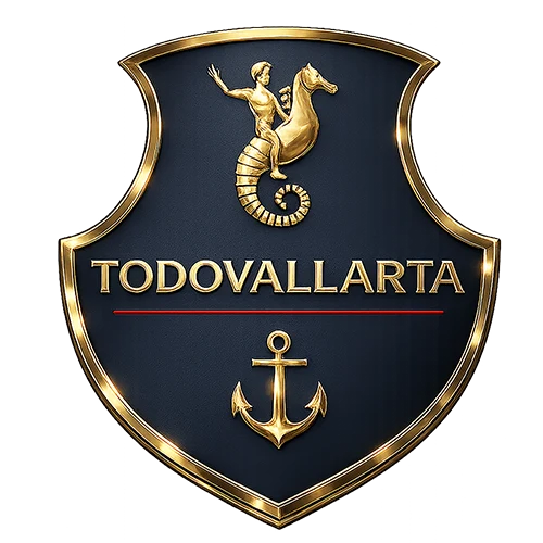Official Todo Vallarta logo representing travel and lifestyle in Puerto Vallarta and Riviera Nayarit, Mexico