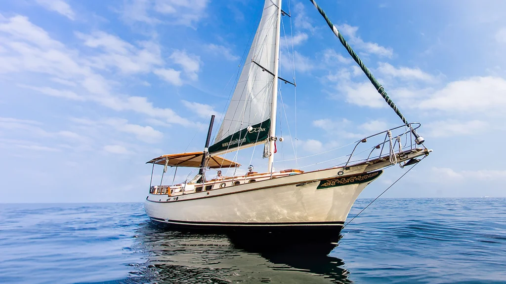 45-foot classic ketch sailing yacht in Puerto Vallarta