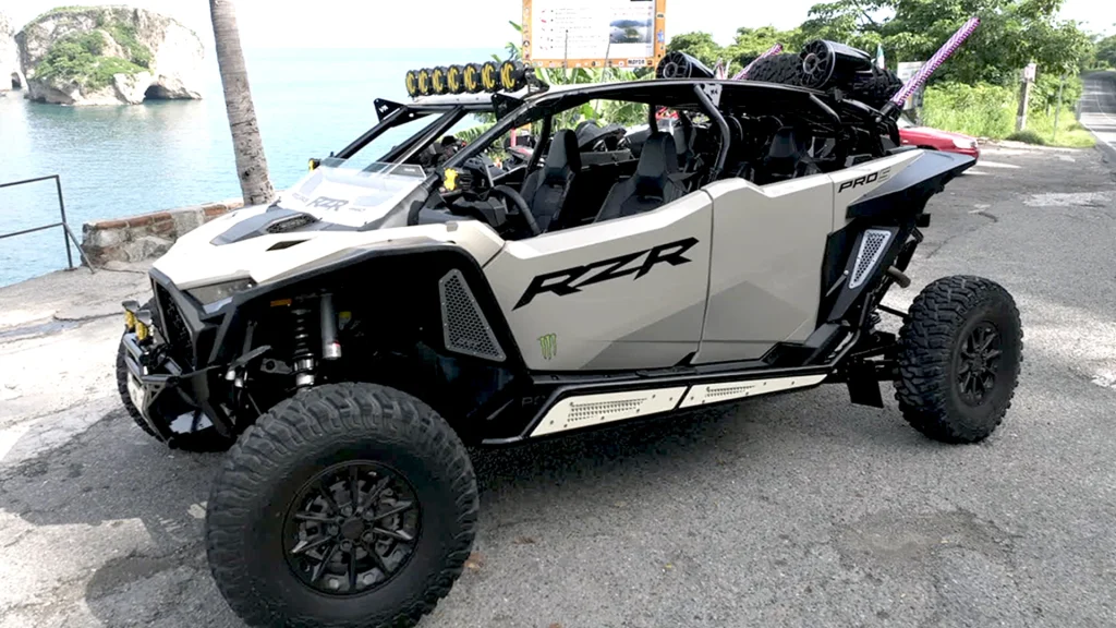 Polaris RZR side-by-side available for rental in Puerto Vallarta